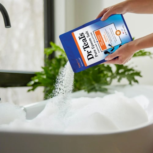 Dr Teal's® Pre & Post Workout Pure Epsom Salt Soaking Solution Perspective: right