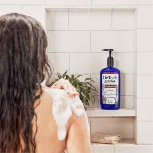 Dr Teal's® Nourish & Protect Coconut Oil Pure Epsom Salt Body Wash Perspective: right