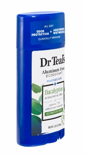 Dr Teal's® Eucalyptus Spearmint Aluminum-Free Deodorant Perspective: right