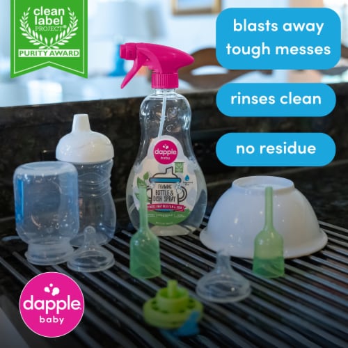 Dapple® Fragrance Free Foaming Bottle & Dish Spray Perspective: right