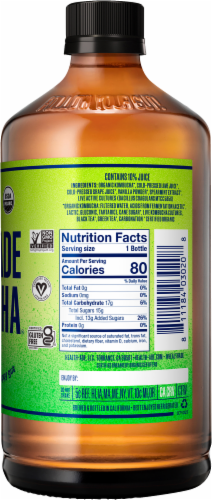 Health-Ade Mint Limeade Kombucha Perspective: right