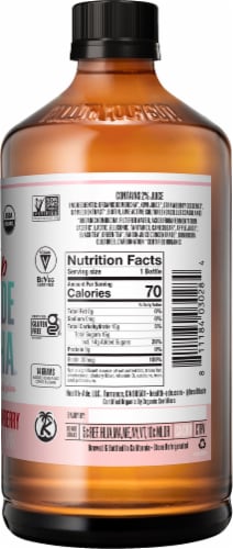 Health-Ade® Strawberry Glow Kombucha Perspective: right