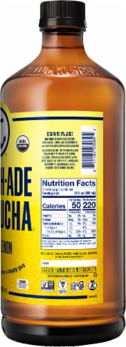 Health-Ade Ginger Lemon Kombucha Perspective: right