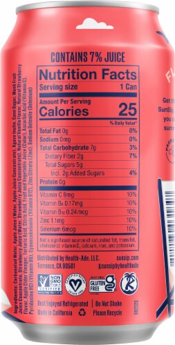 Health-Ade® SunSip™ Strawberry Vanilla Soda Can Perspective: right