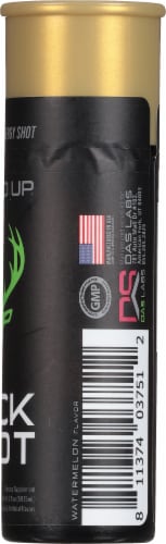 Bucked Up Buck Shot Watermelon High-Powered Energy Shot Perspective: right