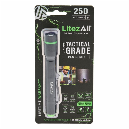 LitezAll® 250 Lumen Pocket Clip Pen Light Perspective: right