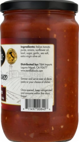 Tantillo Pomodoro Pasta Sauce Perspective: right