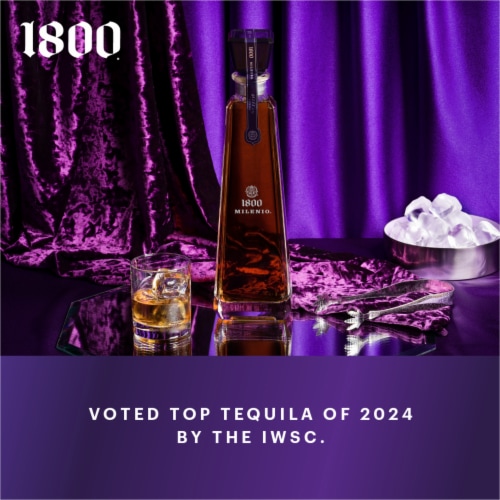 1800 Milenio Tequila Extra Añejo Perspective: right