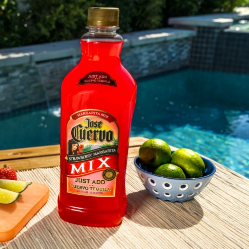 Jose Cuervo® Strawberry Lime Non Alcoholic Margarita Mix Perspective: right