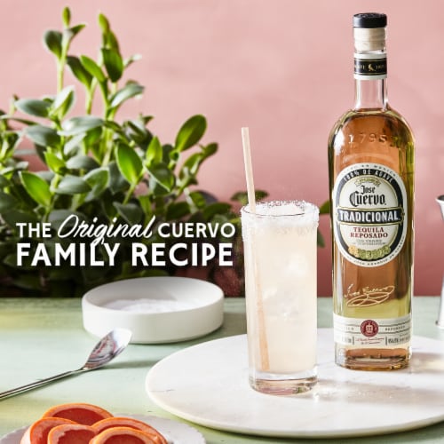 Jose Cuervo® Tradicional® Reposado Tequila Perspective: right