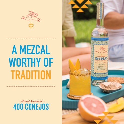400 Conejos® Espadín Mezcal Joven Perspective: right