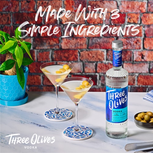 Three Olives® Vodka Orange Perspective: right