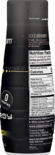 SodaStream® Diet Zerp Sugar Energy Flavor Sodamix Perspective: right