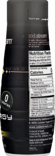 SodaStream® Diet Zerp Sugar Energy Flavor Sodamix Perspective: right