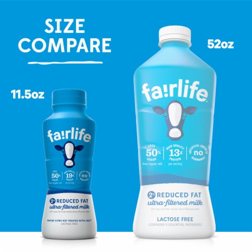 Fairlife 2% Reduced Fat Lactose Free & High-Protein Ultra-Filtered Milk
