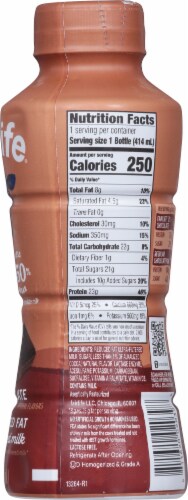 Fairlife® Yup! Low Fat Ultra-Filtered Chocolate Milk Perspective: right