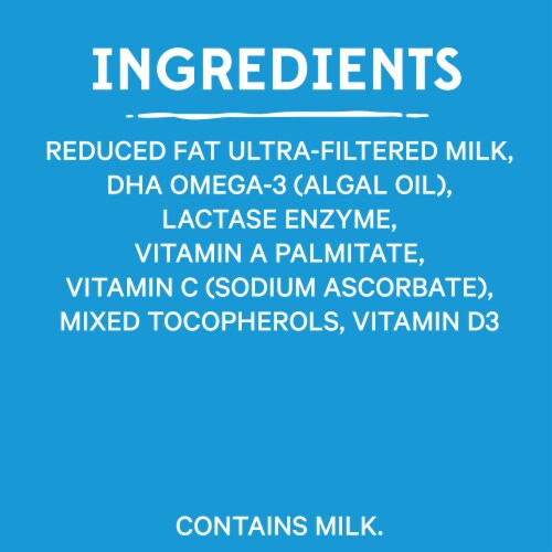 Fairlife 2% Reduced Fat Lactose Free & High-Protein With Dha Omega3 Ultra-Filtered Milk Perspective: right