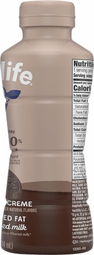 Fairlife® Yup! Cookies N' Cream 2% Milk Perspective: right