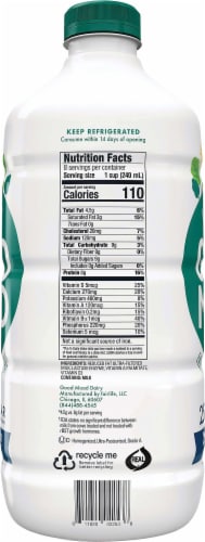 Good Moo'd 2% Reduced Fat Lactose Free Ultra-Filtered Milk Perspective: right