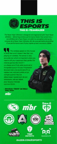Razer™ Viper Ultimate Gaming Mouse Perspective: right