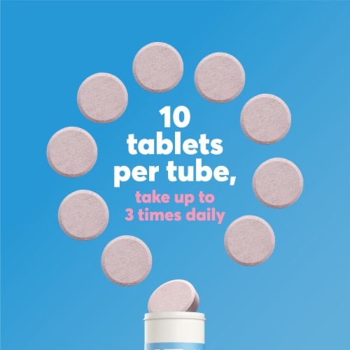 Nuun Hydration Sport + Caffeine Cherry Limeade Effervescent Electrolyte Supplement Tablets Perspective: right