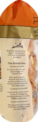 St Pierre Brioche to Share with Chocolate Chips Perspective: right