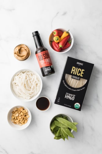 Ocean's Halo Organic Rice Noodles Perspective: right