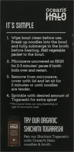 Ocean's Halo® Miso Ramen Bowl Perspective: right