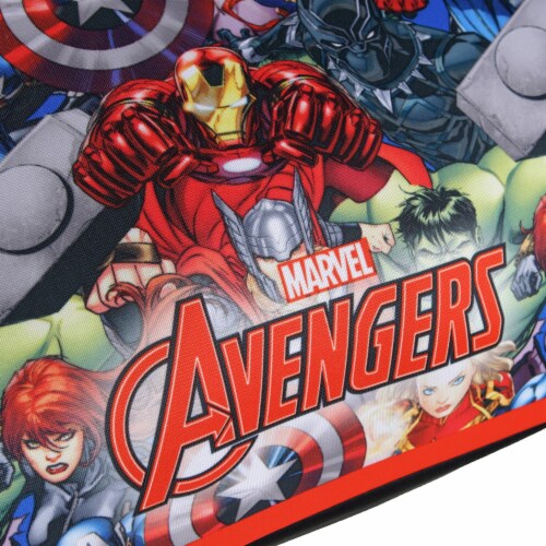 KidsEmbrace Marvel Avengers Backless Booster Car Seat for Kids 4 Years and Up Perspective: right