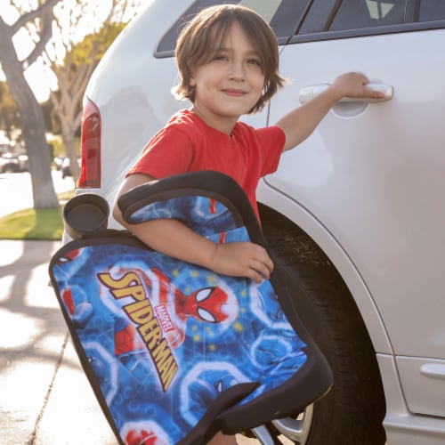 KidsEmbrace KE-4801BLU Spider-Man Backless Car Seat for Kids 4 Years and Up Perspective: right