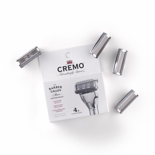 Cremo Men's Barber Grade 5-Blade Razor Refills Perspective: right