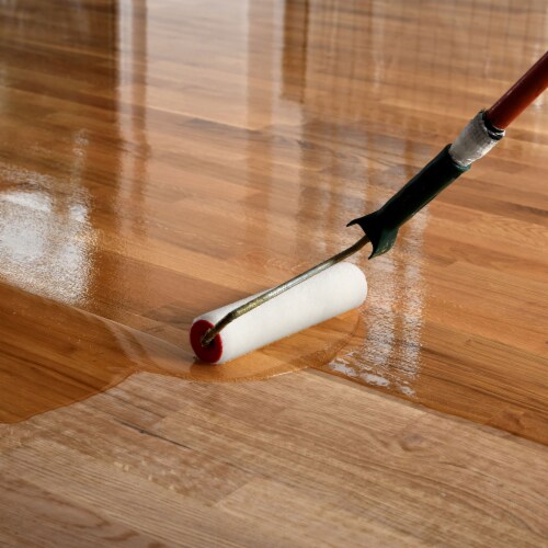 EcoProCote Eco-Poly Wood Floor and Concrete Finish and Sealer, 1 Gallon, Gloss Perspective: right