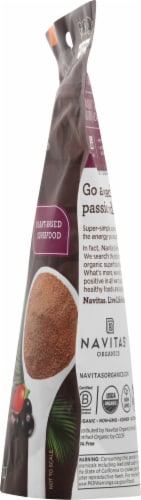 Navitas Organic Cacao Goji and Acai Antioxidant Blend Perspective: right