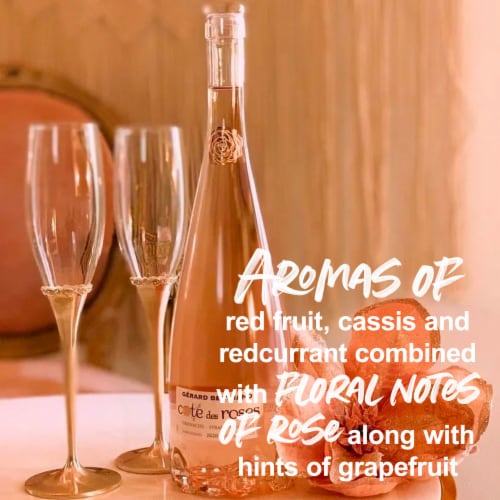 Gerard Bertrand Cote des Roses France Rose Wine Perspective: right
