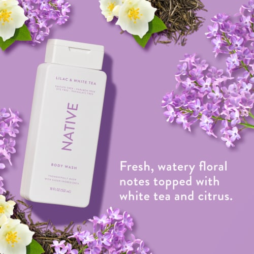 Native Body Wash with Lilac & White Tea Perspective: right