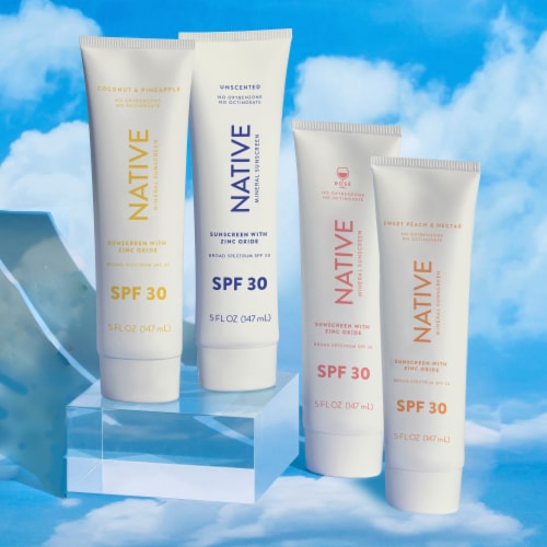 Native Unscented SPF 30 Mineral Sunscreen Perspective: right