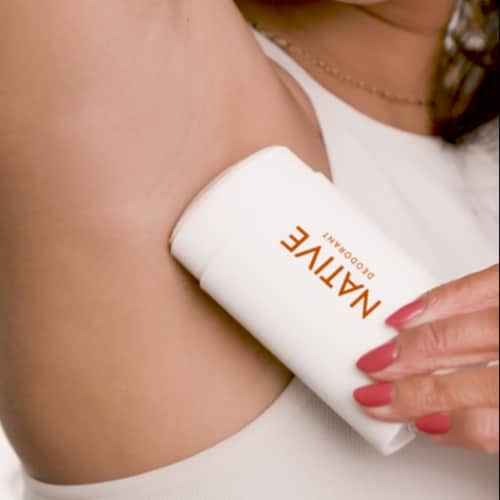 Native Black Oak & Amber Deodorant Perspective: right