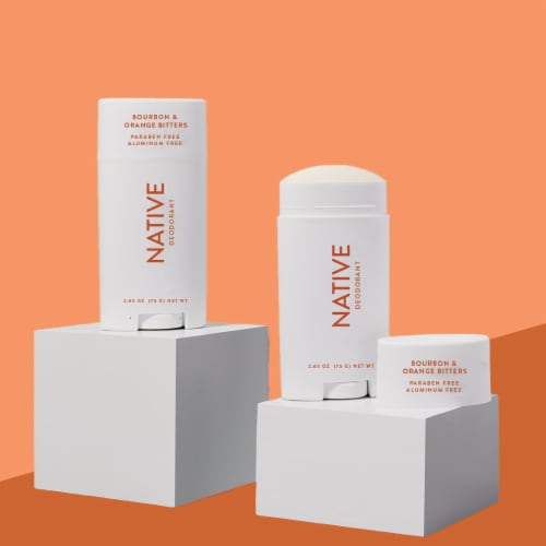 Native Bourbon and Orange Bitters Deodorant Perspective: right