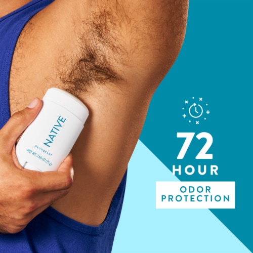 Native Ocean & Timber Deodorant Perspective: right