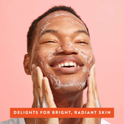 Native Face Wash Brightening Citrus and Bergamot Facial Cleanser with Vitamin C Perspective: right