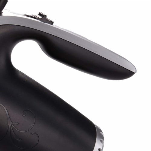 Brentwood HM-44 150 Watt 5 Speed Electric Kitchen Egg Beater Hand Mixer, Black Perspective: right