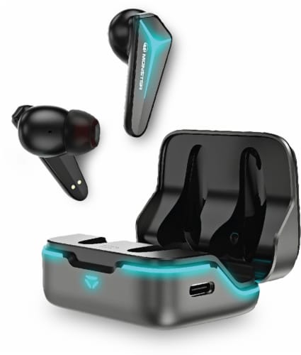 LifeWorks Mission Earbuds - Black Perspective: right