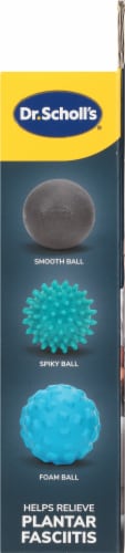 Dr. Scholl's® Roll Out Tension Plantar Recovery Set Perspective: right