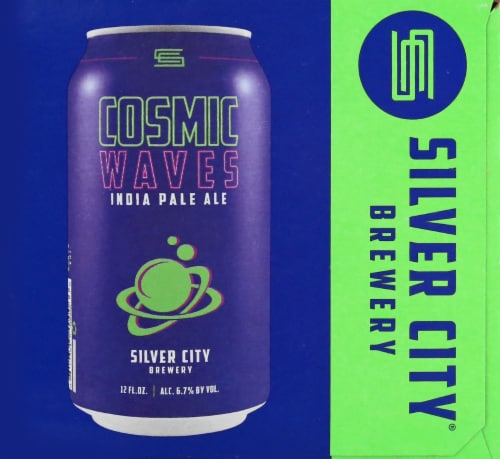 Silver City Brewery Cosmic Waves India Pale Ale Perspective: right