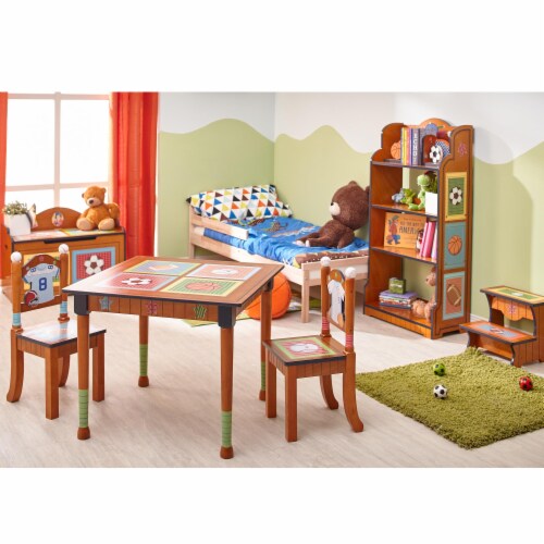 Fantasy Fields Toy Furniture Little Sports FanTall Bookshelf Nursery, Playroom, Kid's Room Perspective: right