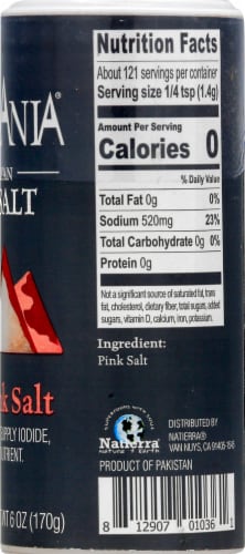 Natierra Himalania® Himalayan Pink Salt Shaker Perspective: right