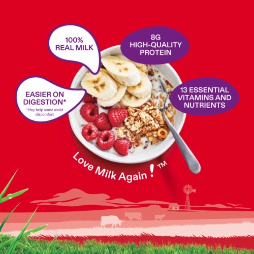 a2 Milk® Vitamin D Whole Milk Perspective: right