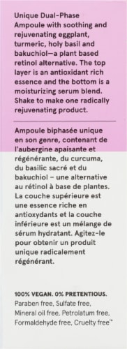 Acure® Radically Rejuvenating Dual Phase Bakuchiol Facial Serum Perspective: right