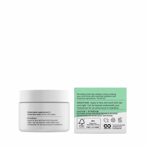 Acure Ultra Hydrating Facial Gel Cream Perspective: right