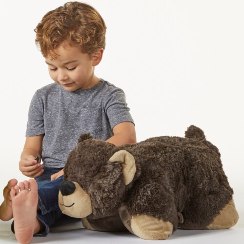 Pillow Pets Mr. Bear Large Plush Toy Perspective: right